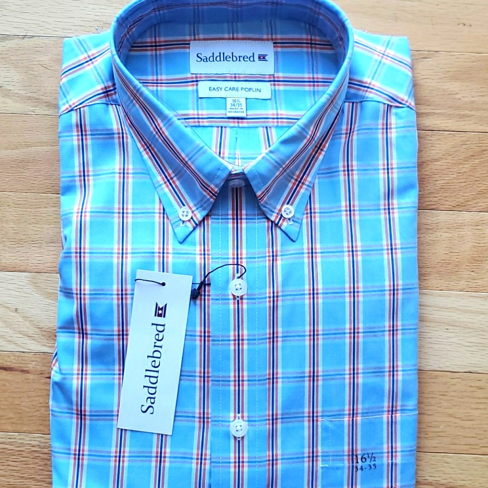 NWT Saddlebred Button Up Shirt